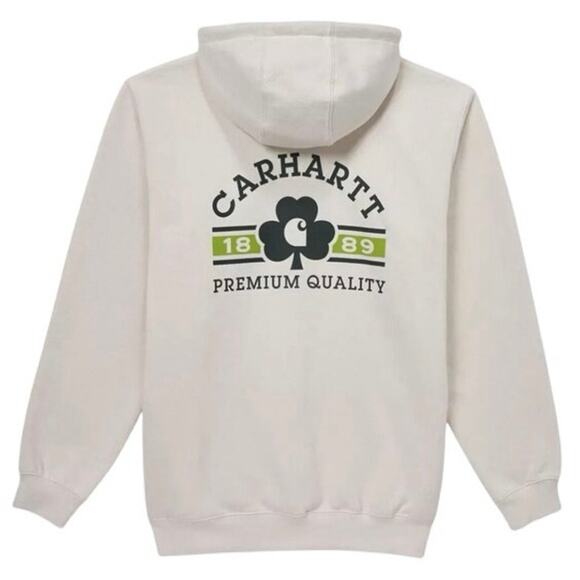 Carhartt Men's St. Patricks Day Graphic Hoodie NWT - Picture 1 of 3